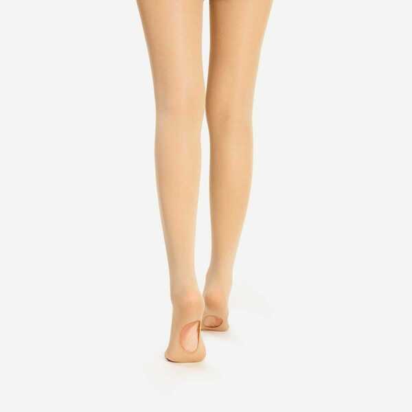

Cut Out Sole Tights, Nude