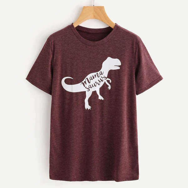 

Dinosaur Print T-Shirt