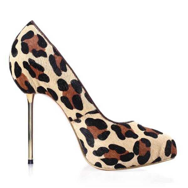steel high heels leopard grain steel with high heels pumps shein sheinside steel high heels leopard grain steel with high heels pumps shein sheinside