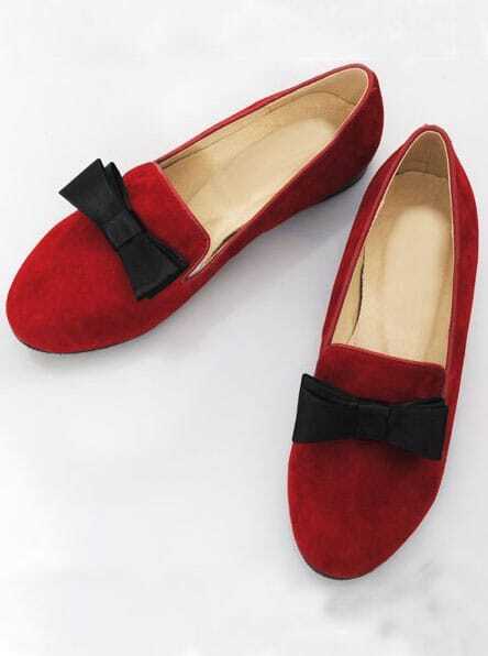Red Point Toe Bow Corrected