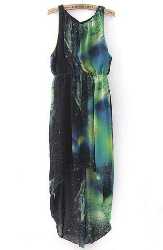 Galaxy High Low Dresses
