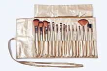 16pcs Gold Makeup Brush Set