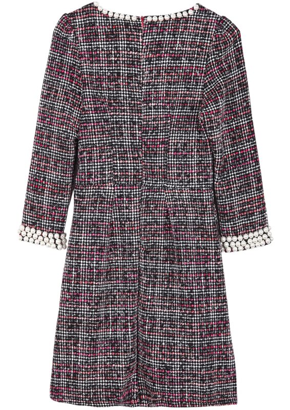 Red Tweed Dress