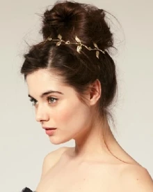 Gold Leaves Hair Accessories
