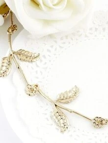 Gold Leaves Hair Accessories