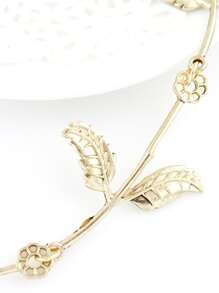 Gold Leaves Hair Accessories | SHEIN USA