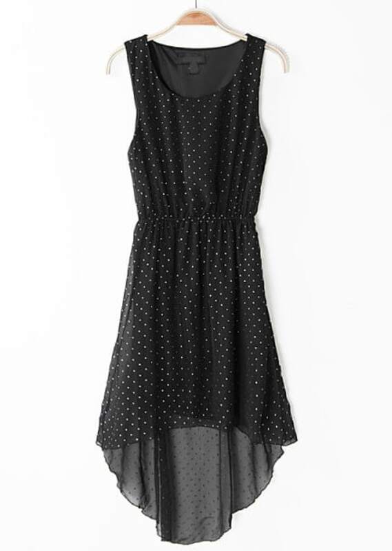 High Low Chiffon Dress