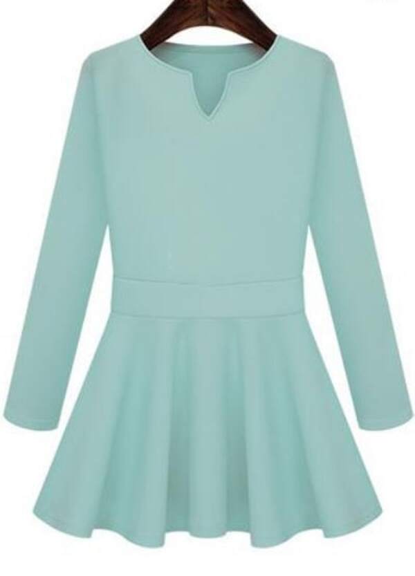 light blue dress shein