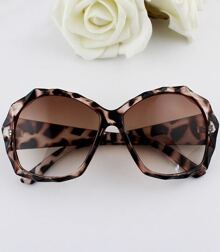 Brown Lenses Leopard Sunglasses