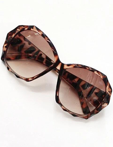 Brown Lenses Leopard Sunglasses