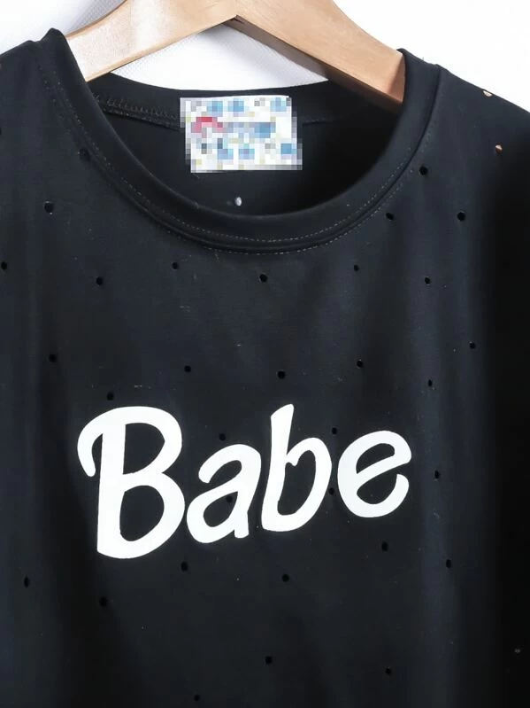 shein babe sweatshirt