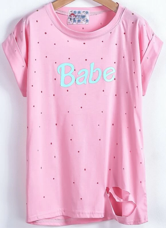 shein babe sweatshirt