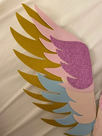 3pcs unicorn cake topper shein