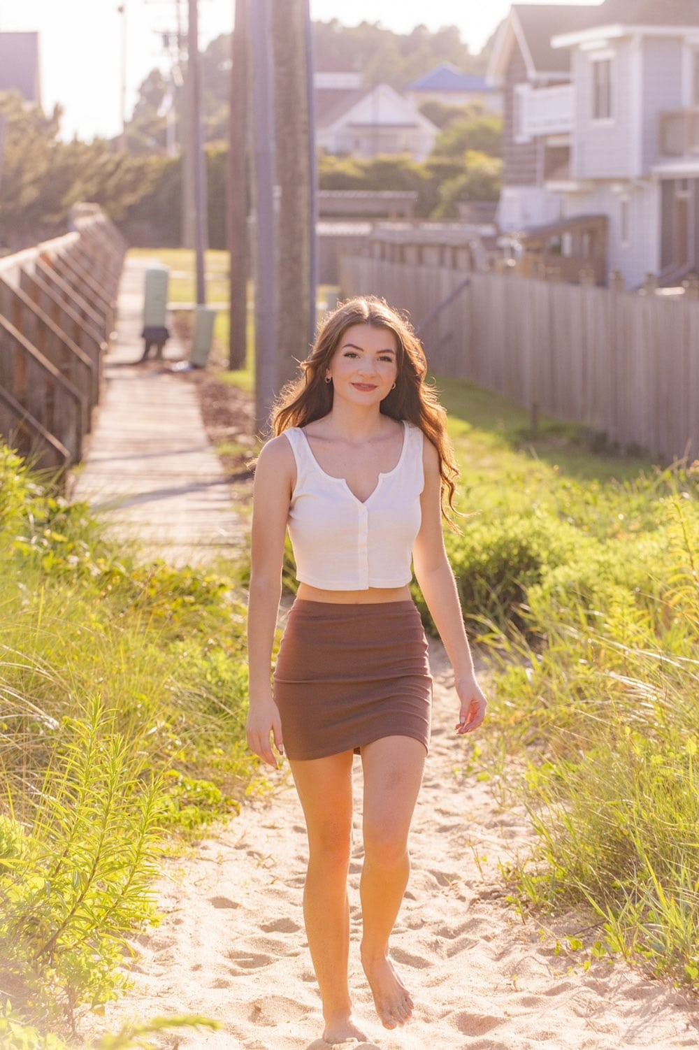 SHEIN BASICS Cotton Solid Bodycon Mini Skirt SHEIN USA