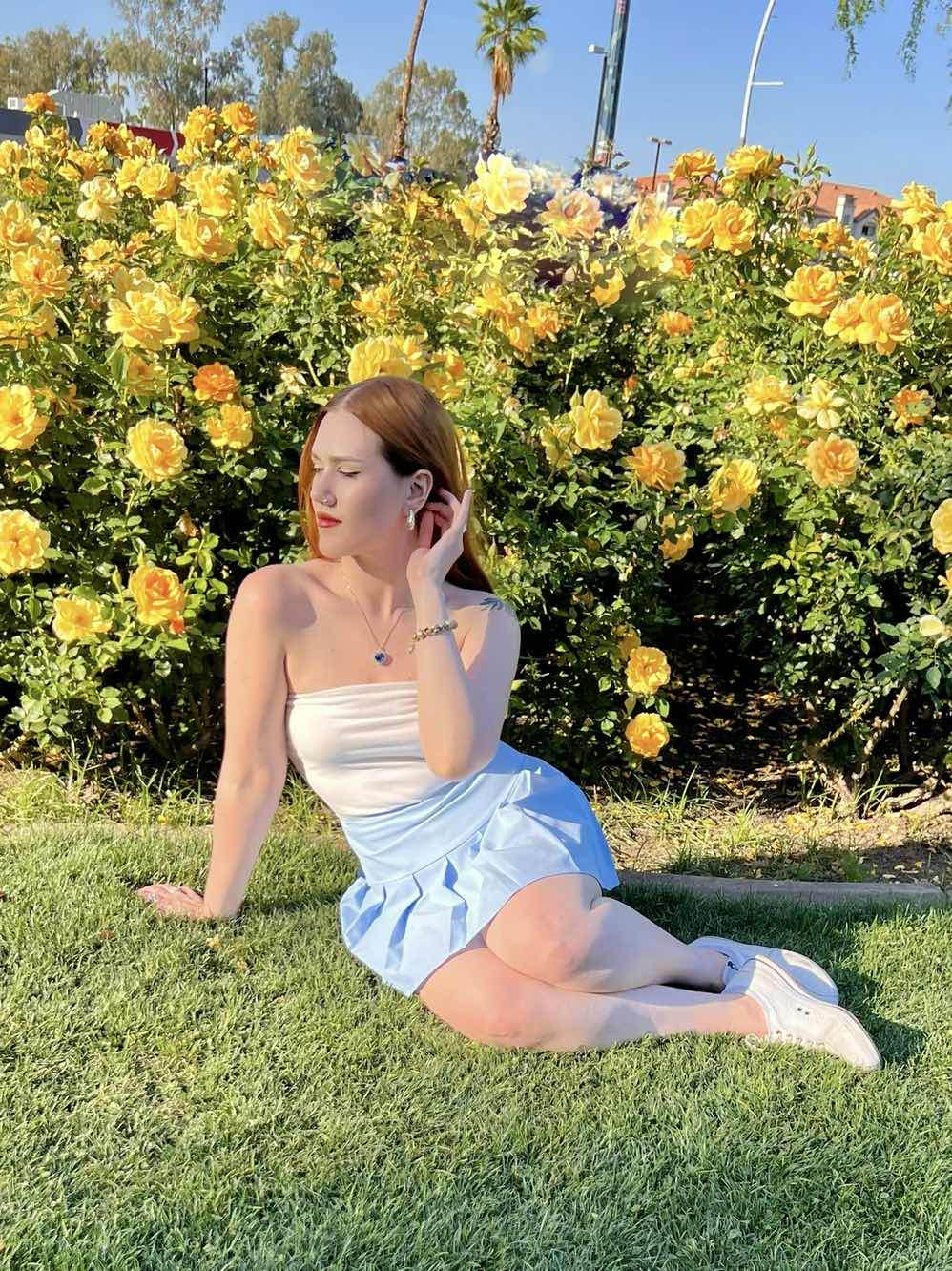 SHEIN EZwear Solid Pleated Mini Skirt SHEIN USA