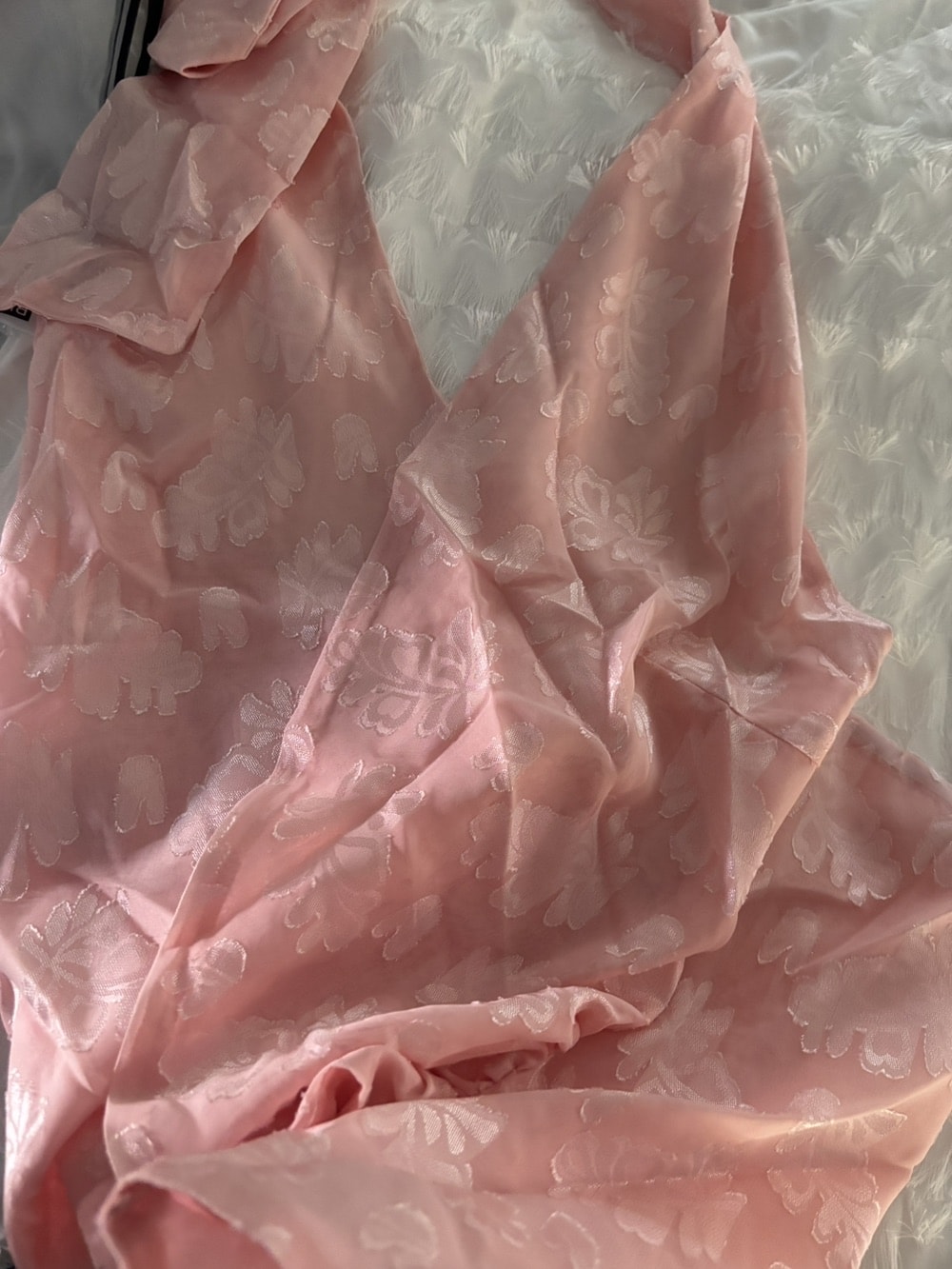 ＊韓国＊［CLOUDEMOTION］ old satin flow halter ops 2color MISSGUIDED Satin Print Cross Halter Neck Wrap Around Top