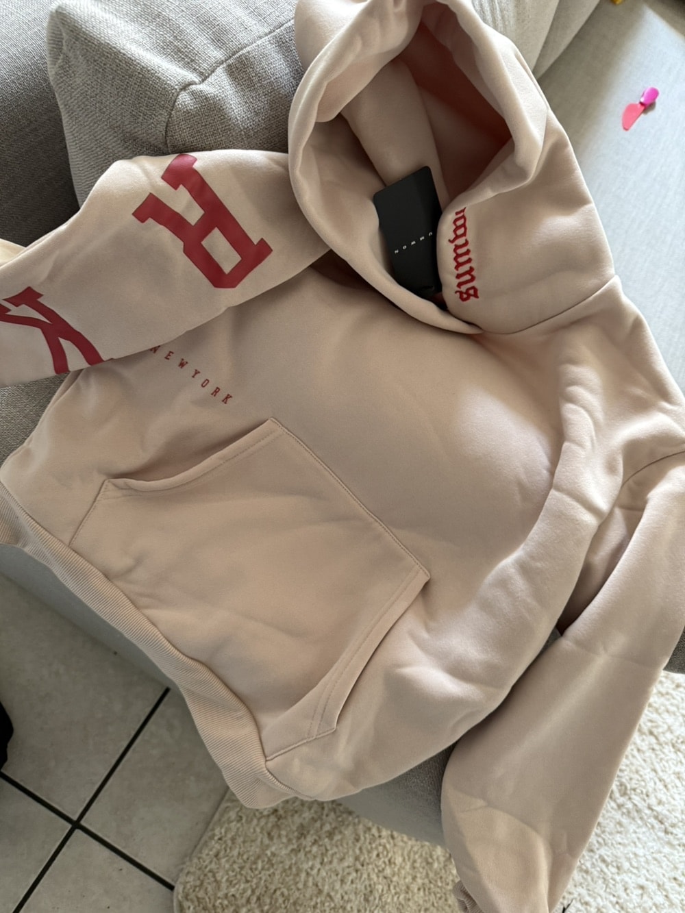 Varsity Letter Oversized Streetwear Sweatshirt｜Sumwon